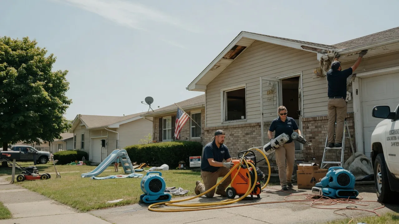 Water Damage Restoration in Frederick, OK near me